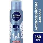 Nivea Antitraspirante Silver Protect Polar Blue Spray For Men 150 ml #2