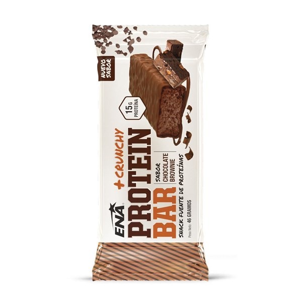 Barra de Proteina Ena Sabor Chocolate Brownie x 46 g