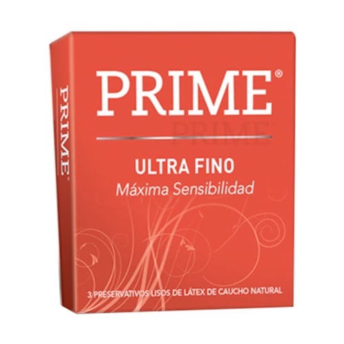 Preservativo Prime Ultra Fino 3Un