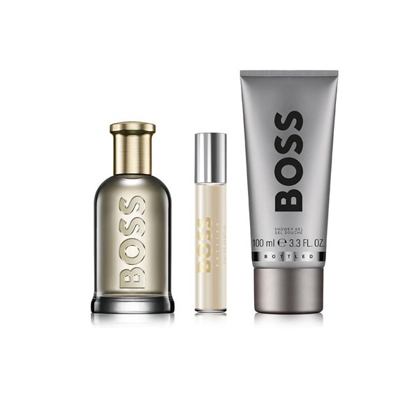 Hugo Boss Bottled Edp 100 ml + Shower Gel + Travel Size Set Tamaño 100 ml alt