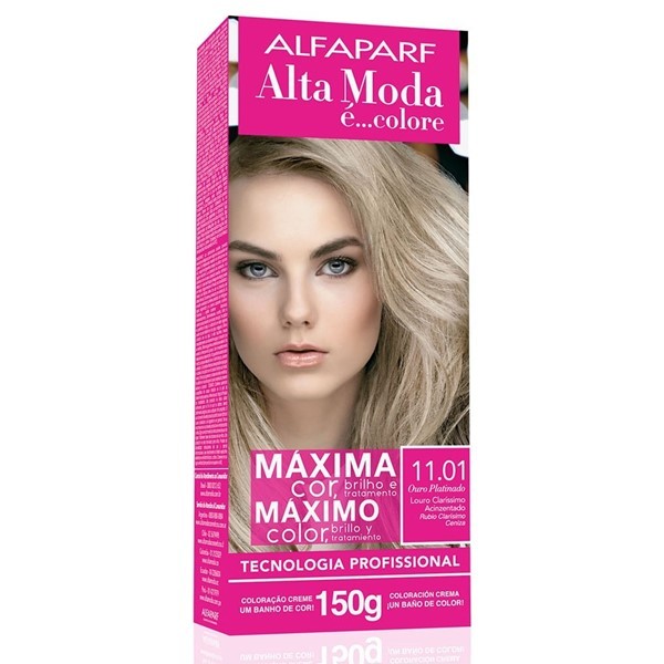 Alfaparf Alta Moda Kit Coloracion 11.01 Rubio Clarisimo Ceniza alt