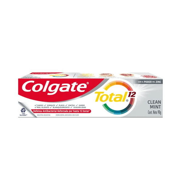 Colgate Crema Dental Total 12 clean Mint 90 gr alt