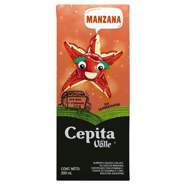 Jugo Cepita Del Valle Manzana 200 Ml alt