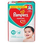Pañal Pampers Supersec Megapack Xg #2