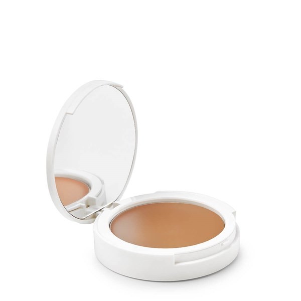 Dermaglos Protector Solar Facial Crema Compacta FPS 50 con Color Tono 2 alt