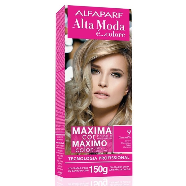 Alfaparf Alta Moda Kit Coloracion 9 Rubio Clarisimo alt