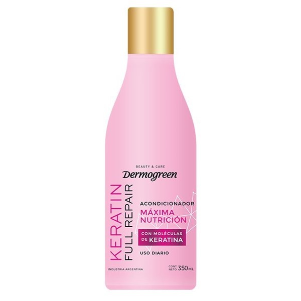 Dermogreen Acondicionador Moleculas de Keratina 350 ml #1