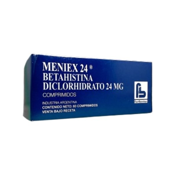 Fortbenton Meniex Betahistina 24 Mg x 60 Comp #1