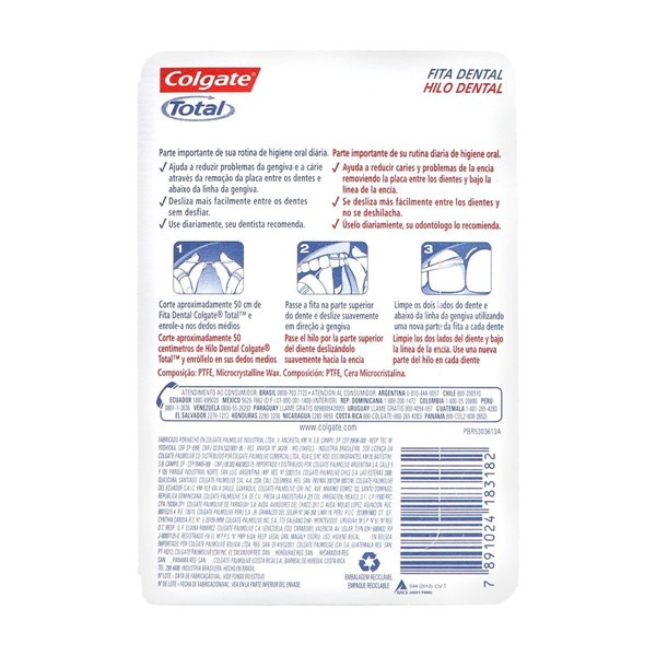 Colgate Hilo Dental Total 25 m alt