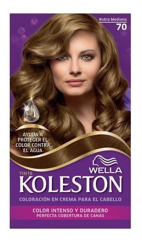 Koleston Coloracion en Crema Kit Rubio Mediano 70
