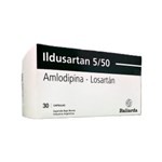 Baliarda Ildusartan Amlodipina+Losartán Potásico 5 / 50 Mg x 30 Caps #1