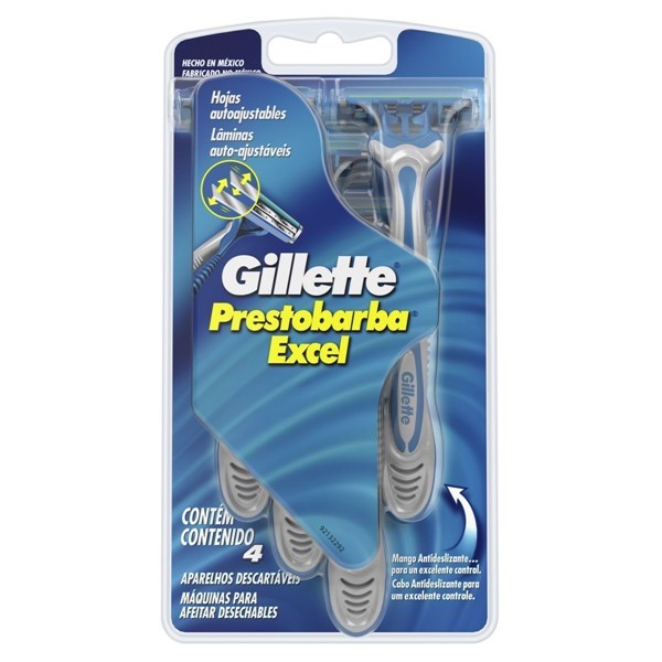 Gillette Prestobarba Excel (4 Unidades) #1