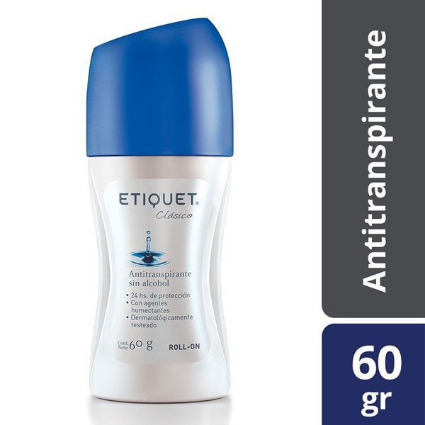 Etiquet Rollon Clasico 24 Horas de Proteccion For Men 60 gr alt