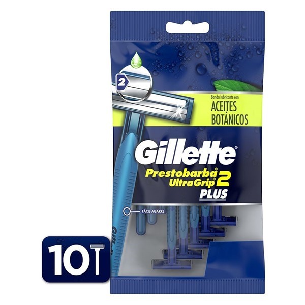 Gillette Prestobarba Ultragrip Bolsa (10 Unidades) alt