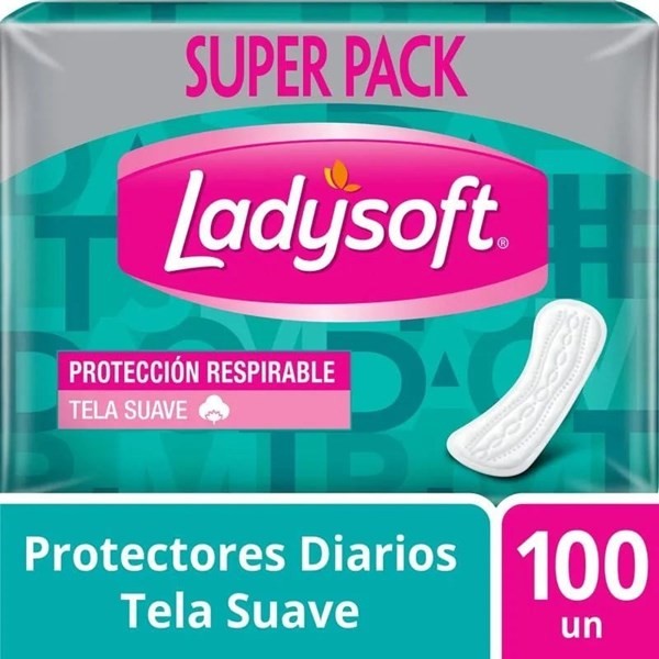 Ladysoft Protectores Diarios Respirable Sin Alas ( 100 Unidades) #1