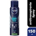 Nivea Desodorante Antitranspirante  men Dry Fresh Spray 150 ml #1