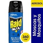 Insecticida Raid Max Mata Moscas Y Mosquitos en Aerosol 360 ml #1