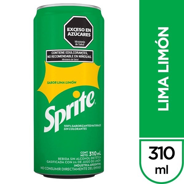 Gaseosa Sprite Lima-Limón 310 ml #1
