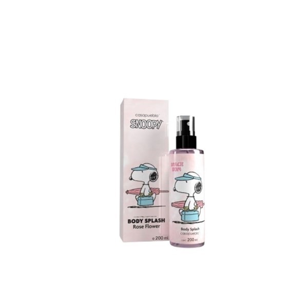CASAPUEBLO SNOOPY BODY SPLASH ROSE FLOWER 200ML #1