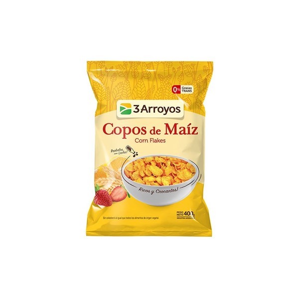 Copos De Maíz 3 Arroyos 400 Gr #1