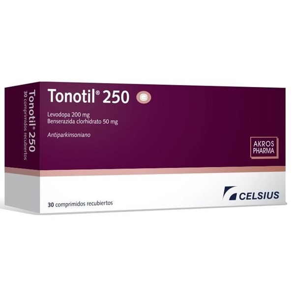 TONOTIL 250 MG. 30 COMP. #1