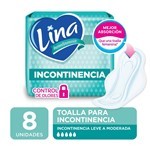 Lina Toalla Incontinencia Con Alas 8 (Unidades) #2