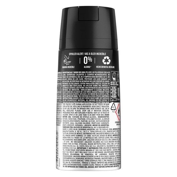 Desodorante Antitranspirante Axe Black en Aerosol AP x 88Gr alt