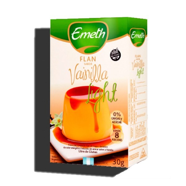 Flan Diet Emeth Vainilla 30 g. #1