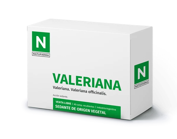 Natufarma Valeriana Sedante de Origen Vegetal 40 comprimidos