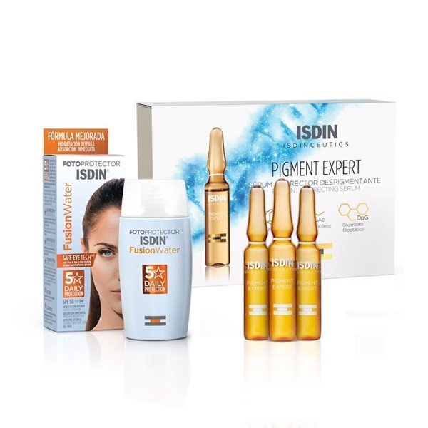 Combo Isdinceutics Pigment Expert + Fusion Water 50+ #1