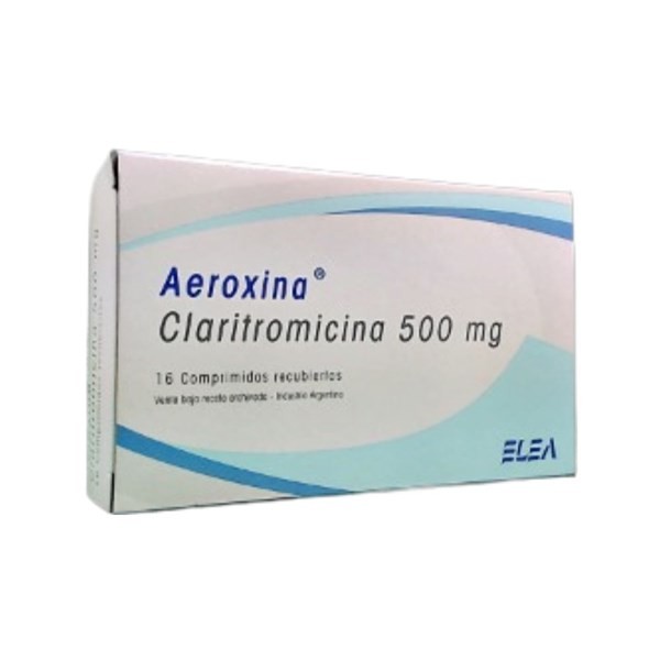 Elea Aeroxina 500 Mg Claritromicina x 16 Comp #1