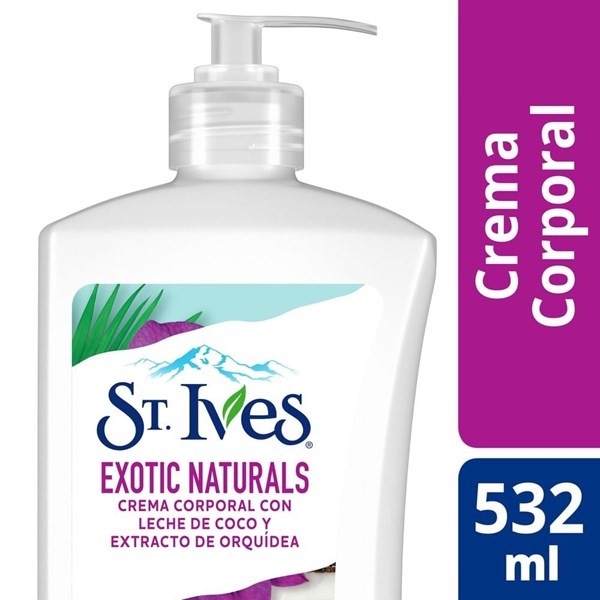Crema Corporal St. Ives Exotic Naturals 532 Ml