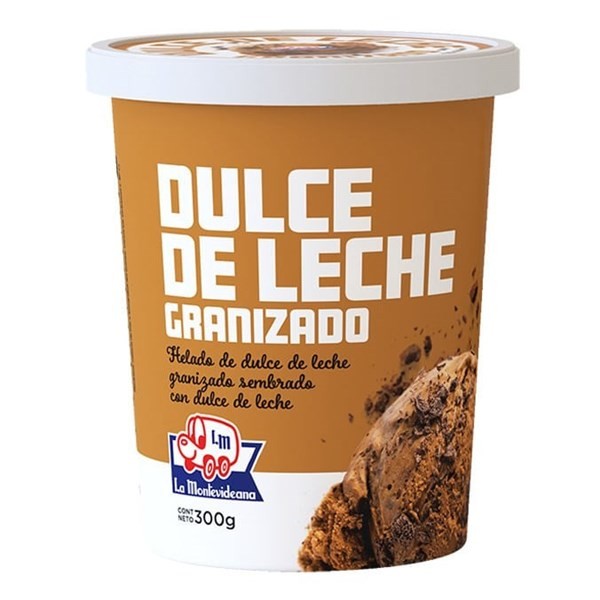 Helado La Montevideana De Dulce De Leche Granizado 300 G #1
