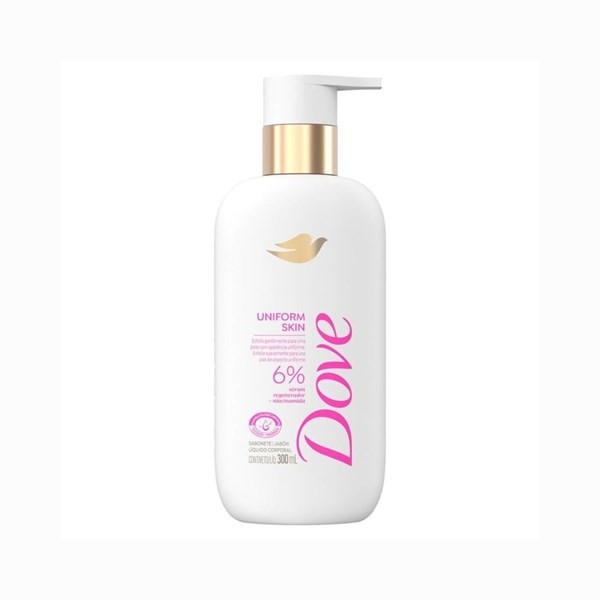 Jabón Líquido Corporal Dove Uniform Skin x 300 ml #1