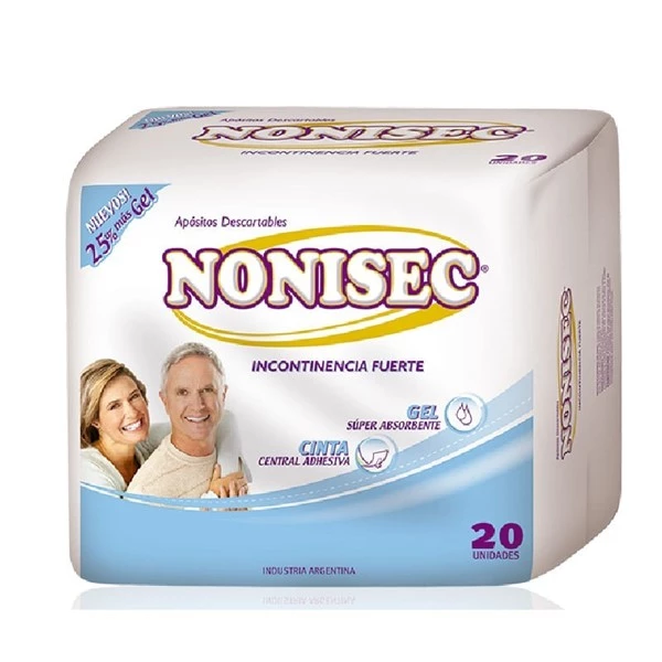Nonisec Aposito Incontinencia Fuerte (20 Unidades)