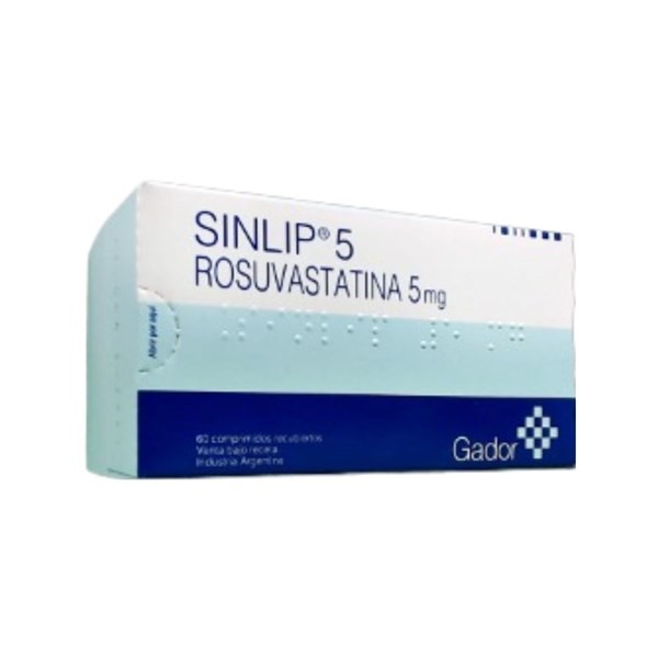 Gador Sinlip Rosuvastatina 5 Mg x 60 Comp #1