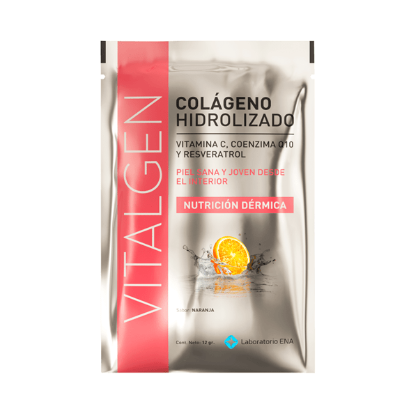 Vitalgen Colageno Hidrolizado Sabor Naranja 12 gr (15 Sobres) alt
