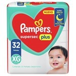 Pampers Pañales Supersec Xg 40 #2