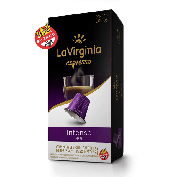 Cápsulas Café Espresso Intenso x 10U