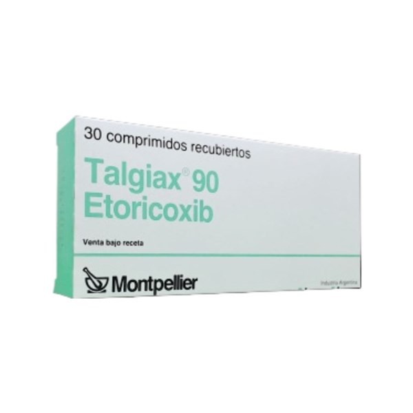 Montpellier Talgiax Etoricoxib 90 Mg x 30 Comp Recubiertos Tipo de Receta Opcional #1
