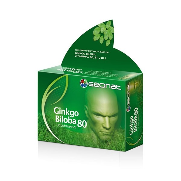 Geonat Ginkgo Biloba Diates 80 mg (30 Comprimidos)