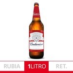 Cerveza Budweiser 1lt Retornable #1