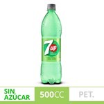 7 Up 7up Lima Limón Sin Azúcar 500 Ml #1