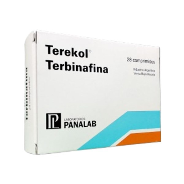 Panalab Terekol Terbinafina 250 Mg x 28 Comp #1