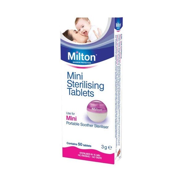 Meluna Mini Milton Pastillas Esterilizantes (50 Tabletas) #1
