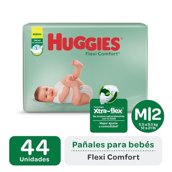 Huggies Pañales Active Sec Talle Mediano ( 44 Unidades) #1