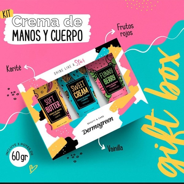 Dermogreen Giftbox Crema Manos Y Cuerpo (3 x 60 gr) alt