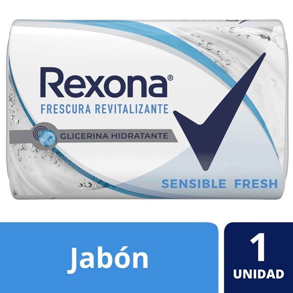 Jabon Rexona Sensisble 125g #1