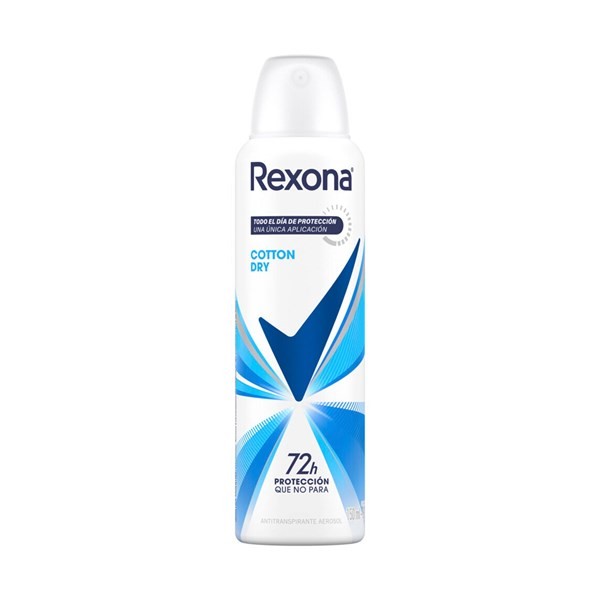 Antitranspirante en Aerosol Rexona Cotton Dry 150 cc. alt