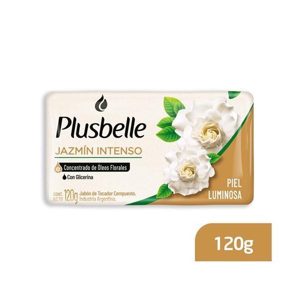 Jabón de Tocador Plusbelle de Jazmin 120 grs #1
